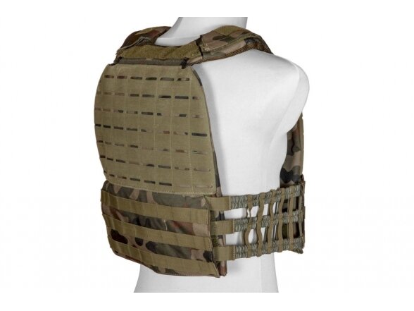 Plate Carrier MOLLE/Laser-Cut - WZ.93 Woodland Panther 4 Plate Carrier MOLLE/Laser-Cut - WZ.93 Woodland Panther 4
