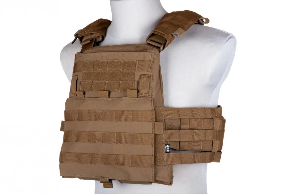 PRIMAL GEAR Plate Carrier Trias Tactical Vest Coyote Brown 4