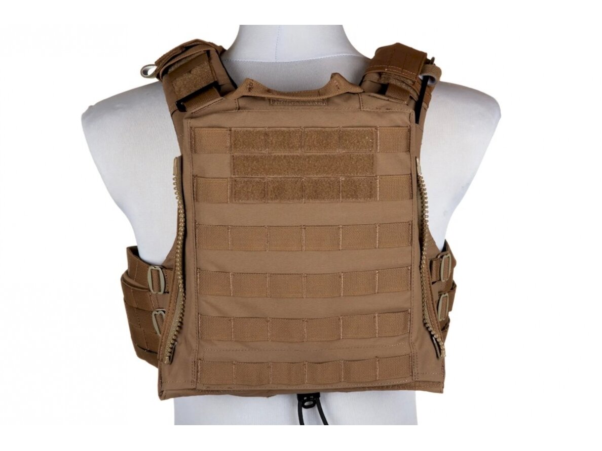 PRIMAL GEAR Plate Carrier Trias Tactical Vest Coyote Brown PRIMAL GEAR Plate Carrier Trias Tactical Vest Coyote Brown
