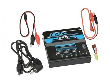 Profesional charger for LiIon, LiPo, LiFe, Ni-Cd, Ni-MH, PB bateries 9