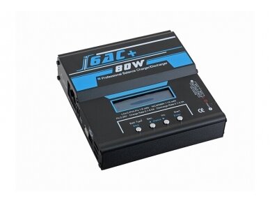 Profesional charger for LiIon, LiPo, LiFe, Ni-Cd, Ni-MH, PB bateries