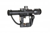 PSO-1 4 × 24 scope replica with illumination and SVD mount