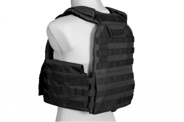 Quick Release Tactical Plate Carrier - black 4