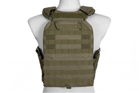 Quick Release Tactical Plate Carrier - olive green 1 Quick Release Tactical Plate Carrier - olive green 1