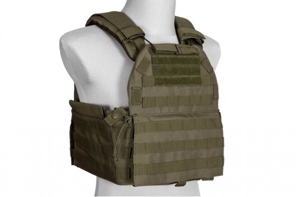 Quick Release Tactical Plate Carrier - olive green 2 Quick Release Tactical Plate Carrier - olive green 2