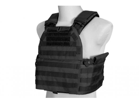 Quick Release Tactical Plate Carrier - black 3 Quick Release Tactical Plate Carrier - black 3