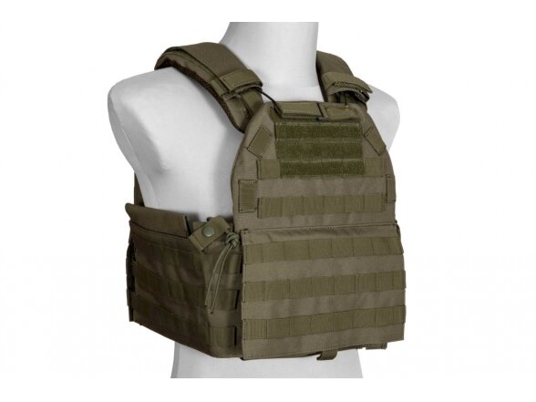Quick Release Tactical Plate Carrier - olive green 2