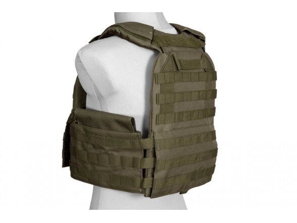 Quick Release Tactical Plate Carrier - olive green 3