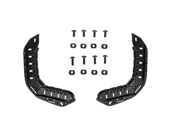 Rails set for Super High Cut helmet - Black 1 Rails set for Super High Cut helmet - Black 1