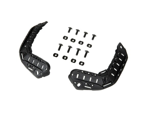 Rails set for Super High Cut helmet - Black Rails set for Super High Cut helmet - Black