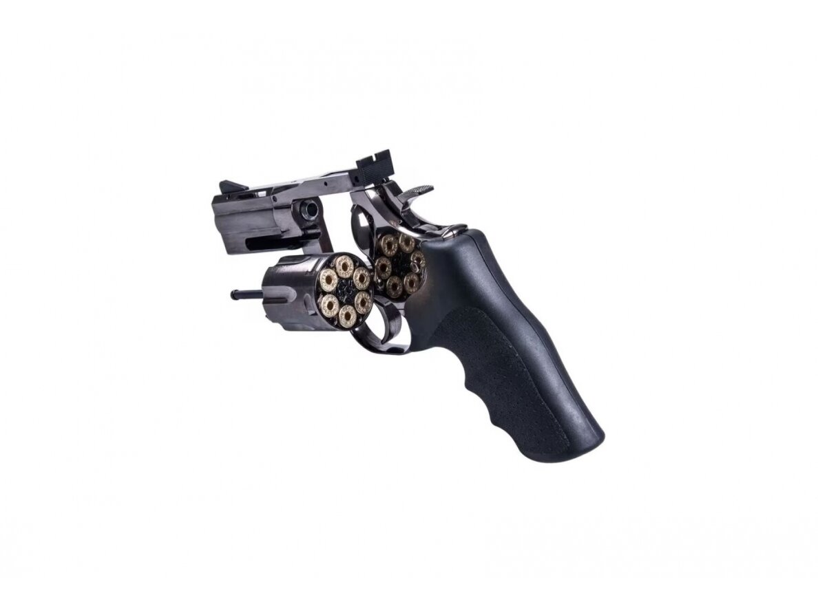 Dan Wesson 2,5" Airsoft revolver, Steel Grey 1