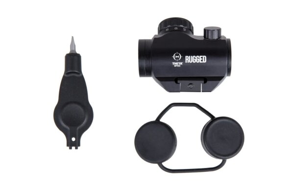 Red Dot Sight Theta Optics Rugged A1 Mini 1x21 Black