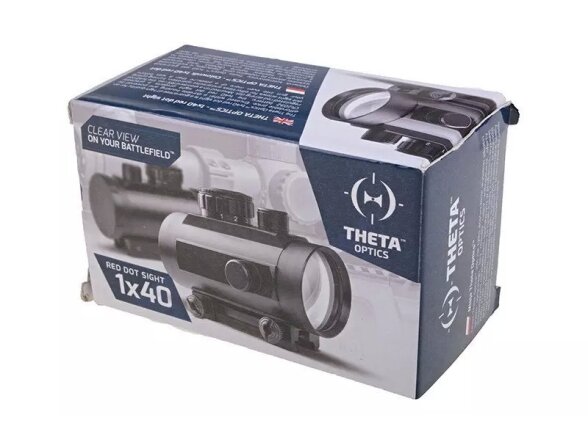 Red Dot 1x40 Reflex Sight Replica - Black 6 Red Dot 1x40 Reflex Sight Replica - Black 6