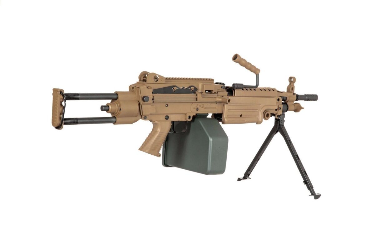 SA-249 PARA CORE™ Machine Gun Replica - Tan 14 SA-249 PARA CORE™ Machine Gun Replica - Tan 14