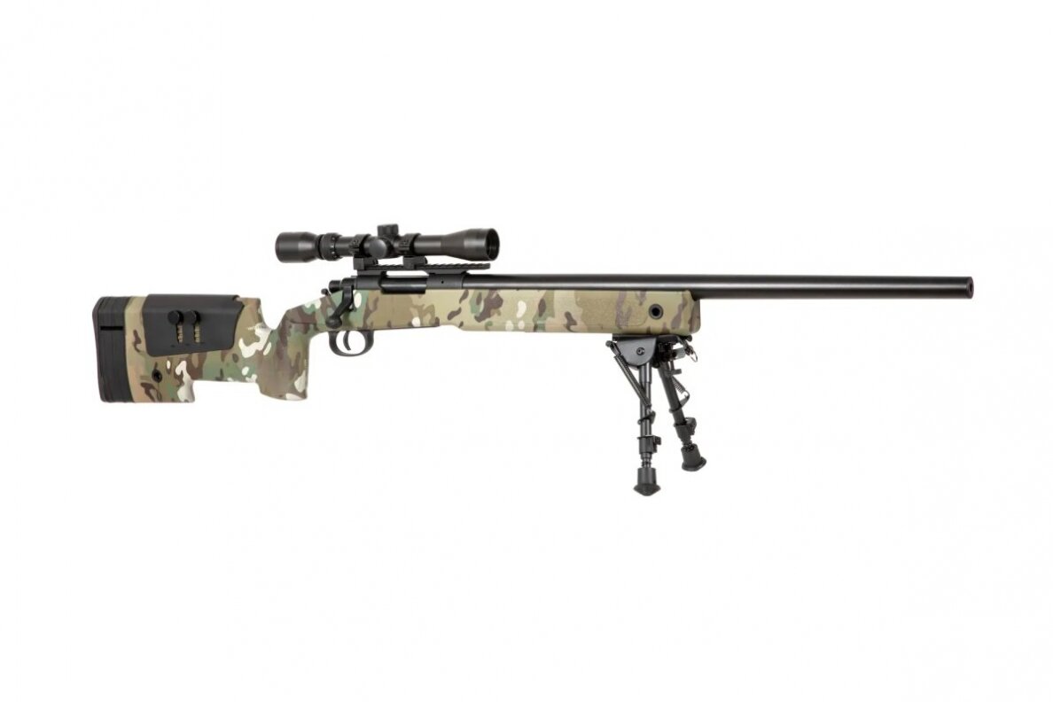 SA-S02 CORE™ Sniper Rifle Replica with Scope and Bipod - MC 1