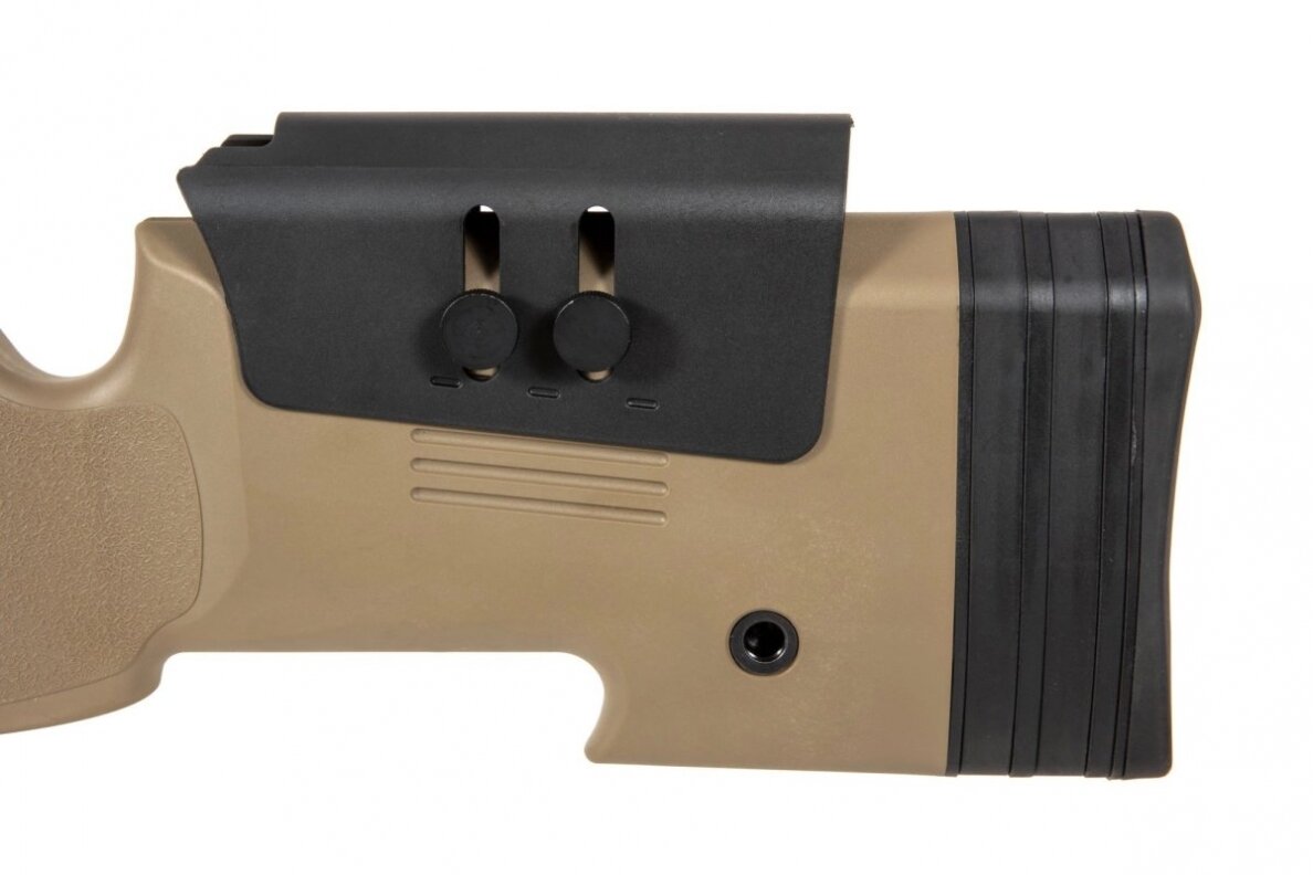 SA-S02 CORE™ Sniper Rifle Replica with Scope and Bipod - Tan 9 SA-S02 CORE™ Sniper Rifle Replica with Scope and Bipod - Tan 9