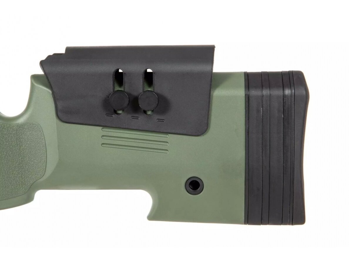 SA-S03 CORE™ Sniper Rifle Replica with Scope and Bipod - Olive Drab 7