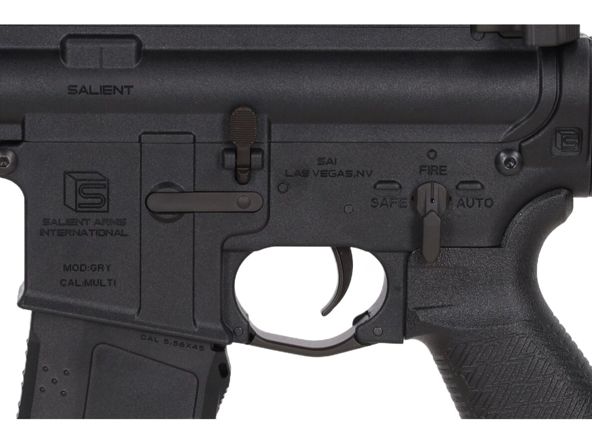 Salient Arms International x EMG M4/AR15 GRY 6.5" Cyma Platinum AEG Assault Rifle 8.2" – Black 3