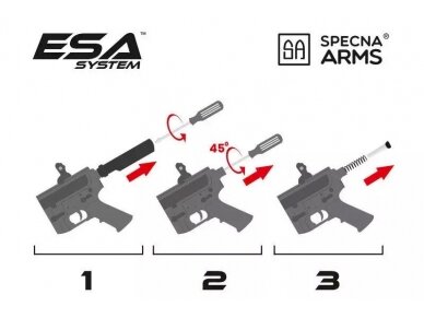 SA-E02 EDGE™ RRA Carbine Replica - black 13