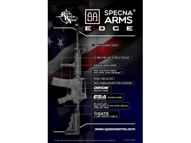 SA-E02 EDGE™ RRA Carbine Replica - black 16