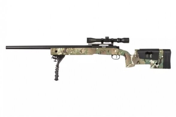 SA-S02 CORE™ High Velocity Sniper Rifle Replica with Scope and Bipod - MC