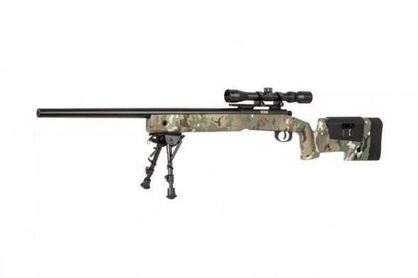 SA-S02 CORE™ High Velocity Sniper Rifle Replica with Scope and Bipod - MC 9