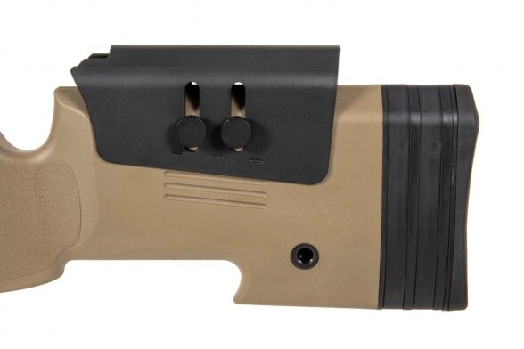 SA-S02 CORE™ Sniper Rifle Replica with Scope and Bipod - Tan 9 SA-S02 CORE™ Sniper Rifle Replica with Scope and Bipod - Tan 9