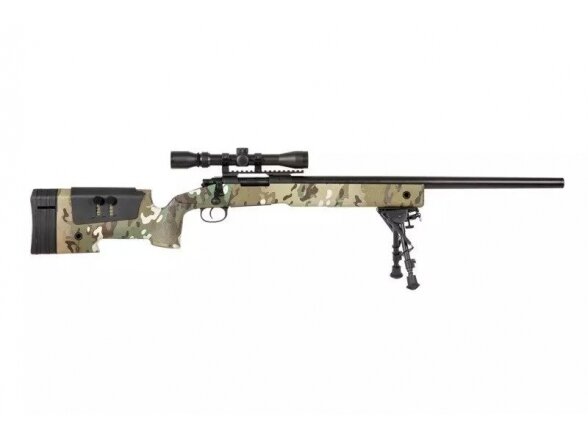 SA-S02 CORE™ High Velocity Sniper Rifle Replica with Scope and Bipod - MC 3 SA-S02 CORE™ High Velocity Sniper Rifle Replica with Scope and Bipod - MC 3