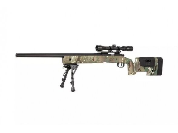 SA-S02 CORE™ High Velocity Sniper Rifle Replica with Scope and Bipod - MC 9 SA-S02 CORE™ High Velocity Sniper Rifle Replica with Scope and Bipod - MC 9