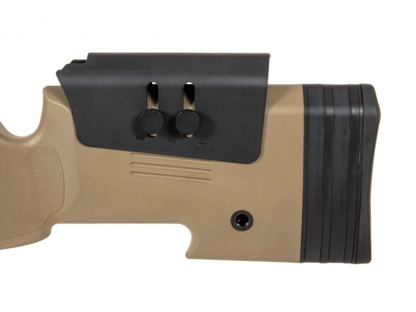 SA-S02 CORE™ Sniper Rifle Replica with Scope and Bipod - Tan 9 SA-S02 CORE™ Sniper Rifle Replica with Scope and Bipod - Tan 9