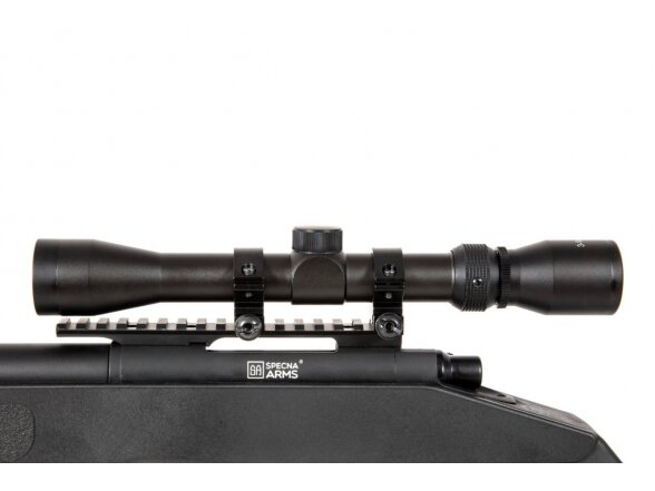 SA-S03 CORE™ Sniper Rifle Replica with Scope and Bipod - Black 6 SA-S03 CORE™ Sniper Rifle Replica with Scope and Bipod - Black 6