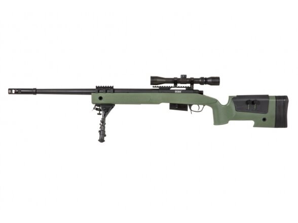 SA-S03 CORE™ Sniper Rifle Replica with Scope and Bipod - Olive Drab