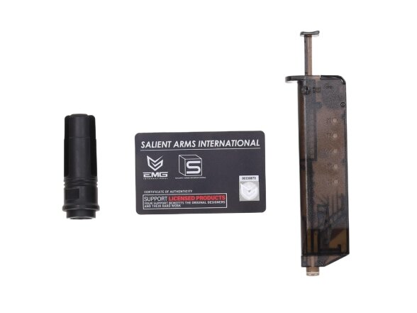 Salient Arms International x EMG M4/AR15 GRY 6.5" Cyma Platinum AEG Assault Rifle 8.2" – Black 4