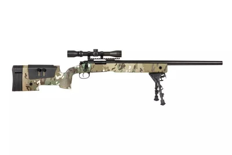 SA-S02 CORE™ High Velocity Sniper Rifle Replica with Scope and Bipod - MC 3