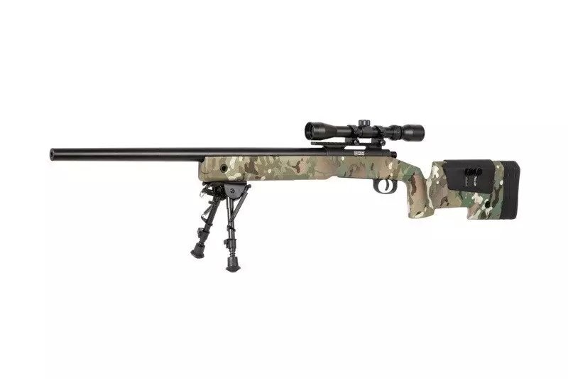 SA-S02 CORE™ High Velocity Sniper Rifle Replica with Scope and Bipod - MC 9