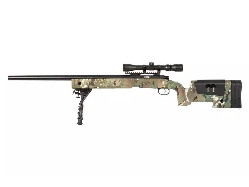 SA-S02 CORE™ High Velocity Sniper Rifle Replica with Scope and Bipod - MC SA-S02 CORE™ High Velocity Sniper Rifle Replica with Scope and Bipod - MC