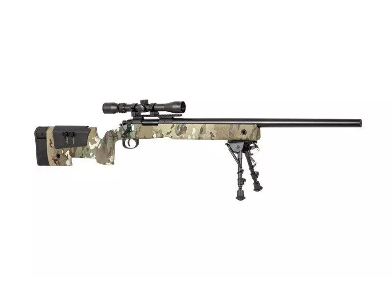 SA-S02 CORE™ High Velocity Sniper Rifle Replica with Scope and Bipod - MC 7 SA-S02 CORE™ High Velocity Sniper Rifle Replica with Scope and Bipod - MC 7