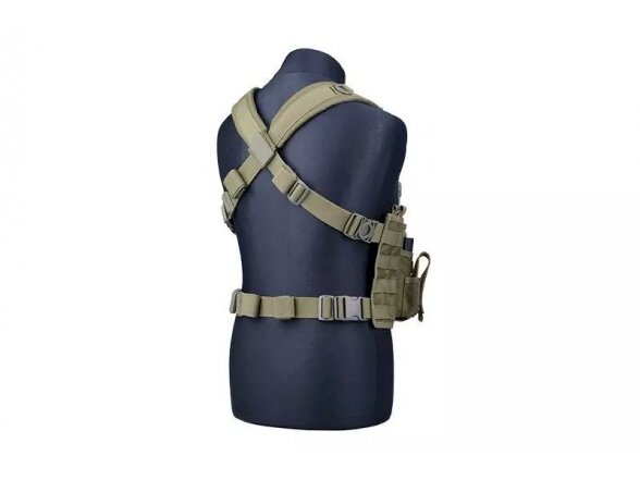 Scout Chest Rig Tactical Vest - Olive 2