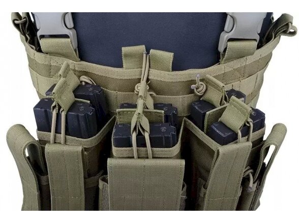 Scout Chest Rig Tactical Vest - Olive 3