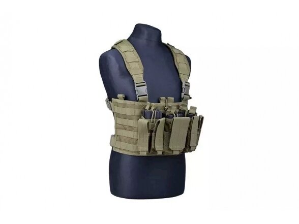 Scout Chest Rig Tactical Vest - Olive 4