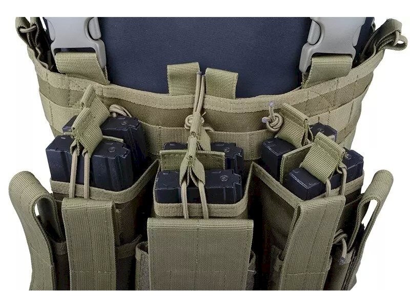 Scout Chest Rig Tactical Vest - Olive 3