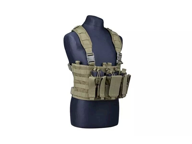 Scout Chest Rig Tactical Vest - Olive 4