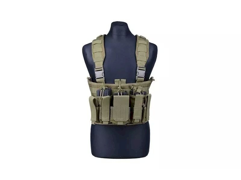 Scout Chest Rig Tactical Vest - Olive 6