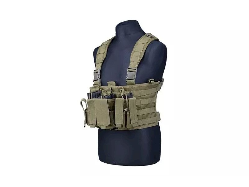Scout Chest Rig Tactical Vest - Olive Scout Chest Rig Tactical Vest - Olive