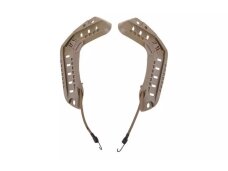 Set of rails for FAST type helmets - Tan