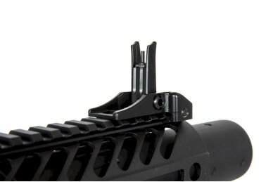 Seekins Precision 7" SBR8 carbine replica with suppressor - Black 1