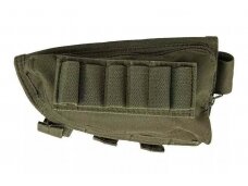 Shotgun Stock Shell Pouch - Olive