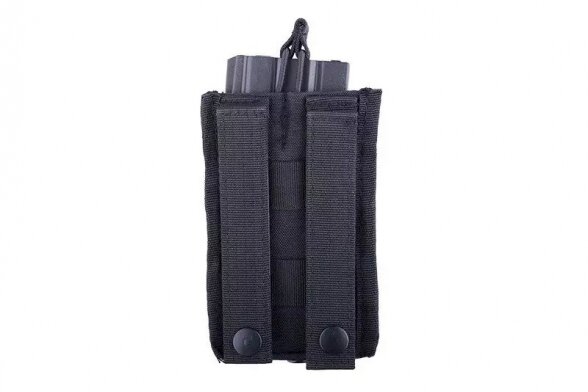 Single Shingle Type Pouch – Black 3