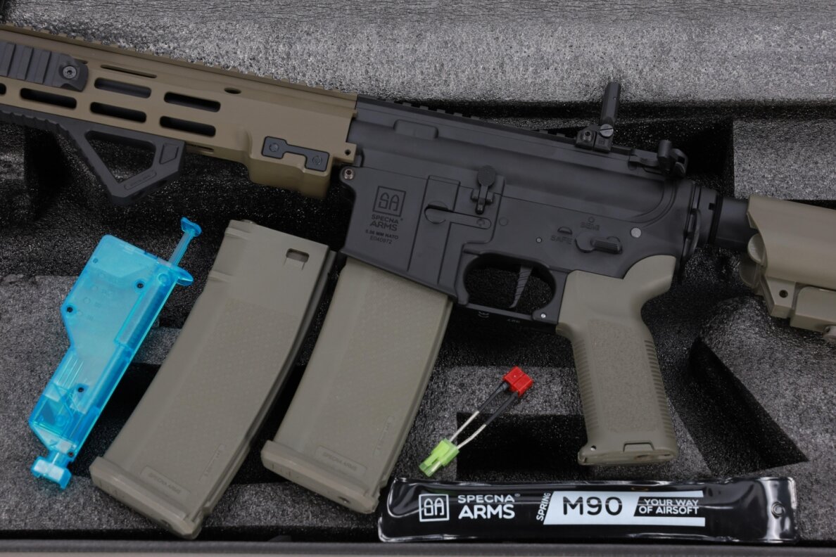 Specna Arms airsoft SA-E23 EDGE™ HAL 2 ETU Gen. 2 Olive Carbine 11