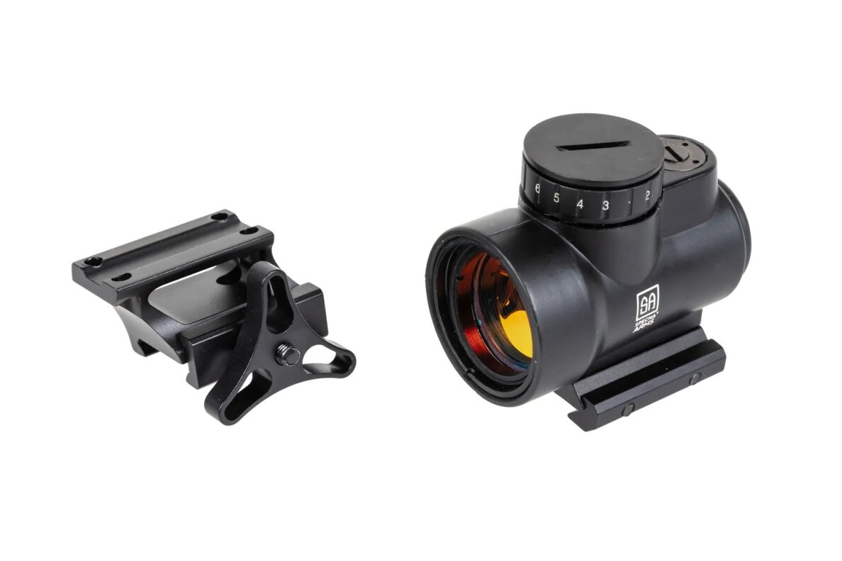 Specna Arms CORE™ Focus high QD/low mount red dot sight Black 1